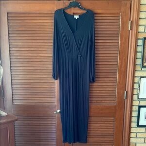 Haute Hippie Black Long Sleeve Dress